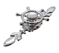 Bouton rotatif compact en alliage de zinc avec bout des doigts pour armoire, tiroir, porte, meubles, quincaillerie s'adapte à différentes épaisseurs avec un maintien sûr (H)