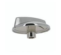 Bouton rotatif de commande vidage évier NICOLL ABS chromé, 53 mm