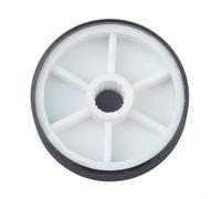 Bouton rotatif de contrôle du volume noir de 30 mm de diamètre pour potentiomètre à tige moletée de 6 mm, pièce de rechange en plastique de 10 mm de hauteur (doré)