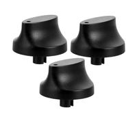 Bouton Rotatif de Minuterie Mécanique pour Four, Lot de 3 | Plastique Noir, Contrôle Précis du Temps, Remplacement Polyvalent, Cuisine Maison et Cafétéria
