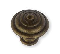 Bouton rustique en laiton 35mm Antique 35 mm - Qualité de Stilmelange en Europe depuis 1998