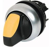 Bouton sélecteur - EATON - M22-WRLK-Y - Plastique - Levier noir - Intérieur