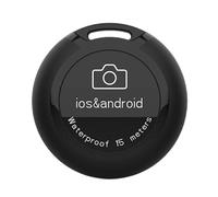 Bouton Selfie sans fil pour appareil photo - Design compact, système d'appariement instantané | Clicker photo étanche pour les aventures en plein air, souvenirs de voyage, séance de photographie