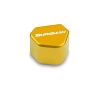 Bouton Signalisation pour Burgman AN650 AN400 AN125 AN200 AN250 Bouton de Commutation Capuchon Clignotant(Gold)