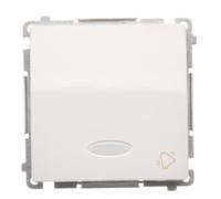 Bouton/sonnette/avec rétroéclairage Simon Basic BMD1L.01/11