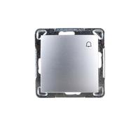 Bouton/sonnette IMPRESSION/argent WP-6Y/m/18