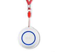 Bouton SOS sans fil compatible avec Tuya pour alertes de soignants en temps réel et système d'aide aux personnes âgées à distance