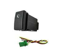 bouton start/stop Convient pour Mazda 5 pour 6 Feu antibrouillard modifié LED DRL Feux de jour Radar d'alimentation Enregistreur Interrupteur Bouton(Starlight switch)