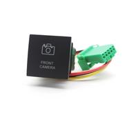 bouton start/stop Feux de jour, radar, marche/arrêt, caméra, bouton commutation antidérapant, compatible avec VW Golf 6, V, Jetta MK5, Caddy, Scirocco(Front camera)