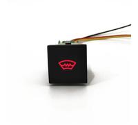 bouton start/stop Feux de jour, radar, marche/arrêt, caméra, bouton commutation antidérapant, compatible avec VW Golf 6, V, Jetta MK5, Caddy, Scirocco(Front Window Heating)