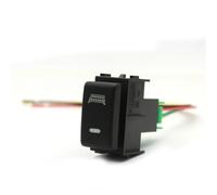 bouton start/stop Radar pour feu antibrouillard arrière, bouton de différentiel avec fil, compatible Nissan Tiida Patrol Y62 Altima X-Trail Qhashqai(Bar Lamp)