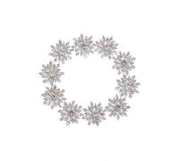 Bouton Strass pour Femme Boutons en strass forme de fleur, 10 pièces, for épingles à cheveux, décoration vêtements, artisanat Vintage, accessoires couture for(Color 5)