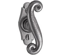 Poignée de fenêtre à bouton - fer epoxy gris - Aquitaine BOUVET