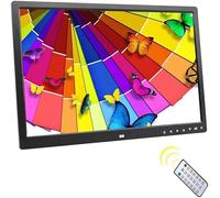 Bouton tactile de 17 Pouces Noir avec Motif Album électronique numérique HDMI HD 1080P Affichage Mural Machine de publicité vidéo Prise en Charge USB et Carte SD