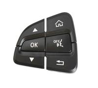 Bouton Télécommande Croisière 0999050200 Ensemble De Boutons Commande Volant Pour Benz W205 2015-2021(Left Black)