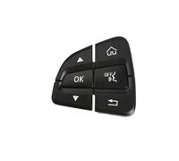 Bouton Télécommande Croisière 09990502009107 Ensemble De Boutons Commande Volant Pour Benz C Pour GLC W205 W253(Black Left)