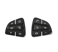 Bouton Télécommande Croisière 09990502009107 Ensemble De Boutons Commande Volant Pour Benz C Pour GLC W205 W253(Black 1 Pair)