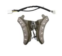 Bouton Télécommande Croisière Interrupteur Commande Volant Multifonction 75B037 Pour Toyota Pour Highlander Pour Land Prado 120 04-2009 Pour Lexus GX470(High-Brown)
