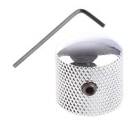 Bouton Tone Volume Dome Knob Guitar Base FD Metal Chrome Guitare String Light Bronze