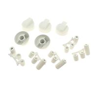 Bouton universel blanc multi-axes par 5 pour Bloc evier