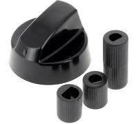 Bouton universel noir multi-axes - four divers