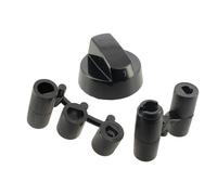 Bouton universel noir multi-axes - Four Divers - Boutons