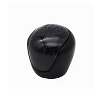 Bouton Voiture Pour Kia Ceed ED Pommeau Changement De Vitesse Remplacement | Cuir synthétique,Noir/Rouge,Durabilité Tous Temps,Résistant à la Chaleur(5 Speed knod)