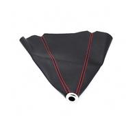 Bouton Voiture Pour Kia Ceed ED Pommeau Changement De Vitesse Remplacement | Cuir synthétique,Noir/Rouge,Durabilité Tous Temps,Résistant à la Chaleur(1pc-red)