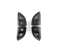 Bouton Volant Automobile Pour Benz Classe S CL W220 W215 1 Paire De Couvercles Boutons Commande Au Volant 2208210679 Gauche Et Droit(Black(A Pair))