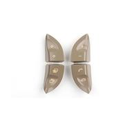 Bouton Volant Automobile Pour Benz Classe S CL W220 W215 1 Paire De Couvercles Boutons Commande Au Volant 2208210679 Gauche Et Droit(Beige(A Pair))