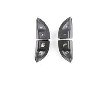 Bouton Volant Automobile Pour Benz W220 S430 S500 S600 CL500 CL600 2208210679 1 Paire Couvercles De Bouton De Commande De Volant De Voiture(Black 1 pair)