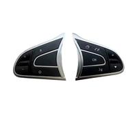 Bouton Volant Commutateur Compatible Avec Koleos Pour Kadjar 2016-2023 Voiture Volant Multifonctionnel Bouton De Contrôle Du Volume Audio Avant Interrupteur De Régulateur De Vitesse Interrupteur(1 Pai
