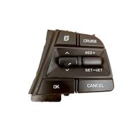 Bouton volant multifonction 96700F2210 Pour Hyundai Pour Elantra AD Solaris 1.6L 2017 2018 2019 Régulateur Vitesse Boutons Volant(Red)