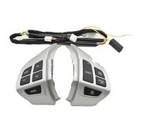 Bouton volant multifonction Bouton Commande Au Volant Pour Mitsubishi Pour ASX Lancer Pour Outlander RVR Pajero Sport 2007-2012(Silver Black)