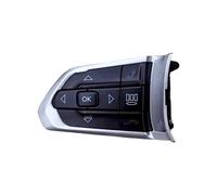 Bouton volant multifonction Bouton De Commande Vocale De Vitesse Pour Volant Avec Boussole Pour JEEP (1 Pièce)(Left 1pcs)