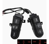 Bouton volant multifonction Bouton de commutation commande au volant 36670-SNA-A11 36670-SNA-A12 / adapté for Honda Civic HYBRID Jazz 2006-2011(Orange light Buttons)