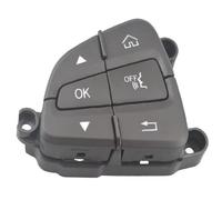 Bouton Volant Multifonction Bouton Pour Benz Pour W205 Pour Série C Pour C300 Pour GLC Pour X253 Boutons De Commutation Commande Menu Au Volant A0999050300, A0999050200(Moka Left)
