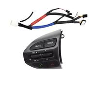 Bouton volant multifonction Boutons Volant Pour Kia K5 Optima 2014-2015 : Commandes Style, Régulateur De Vitesse Et Réglage Du Volume(Left-Wire)