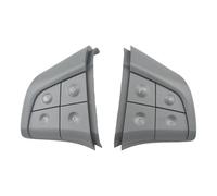 Bouton volant multifonction Commandes Au Volant Multifonctions Pour Véhicules Pour Benz Classe W164, W245, W251, ML, GL Et BR : Boutons Audio Et Téléphone.(Gris)