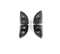 Bouton volant multifonction Couvercle Commutateur Commande Volant Pour Benz Classe S CL W220 W215 2208210679(Black(A Pair))