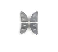 Bouton volant multifonction Couvercle Commutateur Commande Volant Pour Benz Classe S CL W220 W215 2208210679(Gray(A Pair))
