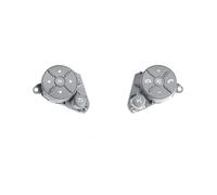 Bouton volant multifonction Ensemble De Boutons De Commande Audio Et De Commandes Au Volant Multifonctions Pour Benz W204, W207, W212 Et X204 (2007-2013).(Gris)