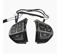 Bouton volant multifonction Interrupteur Volant Sport Pour Mitsubishi Lancer EX 10 Lancer X Pour Outlander Pour ASX Colt Pajero(Carbon Fibe)