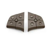 Bouton volant multifonction Kit Boutons Commande Multifonctions Au Volant Pour Benz W164, W245, W251, ML, GL 300, 350, 400 Et 450 (2006-2009).(B Brown Button)