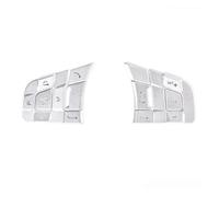 Bouton volant multifonction Pour Jaguar Pour XE XF F-PACE E-PACE F-TYPE : Garniture Volant En Alliage D'aluminium Boutons Et Sequins Intérieurs.(Style 1-2)