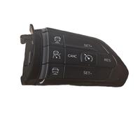 Bouton volant multifonction Pour JEEP Pour Compass S 4xe Trailhawk 2021-2025 : Bouton Mains Libres Téléphone Au Volant Régulateur Vitesse Et Sélecteur Balayage(5)