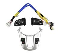 Bouton volant multifonction Pour Kia Pour Sportage SL 2010-2016 (sauf modèle 2015) : Commandes audio et régulateur de vitesse au volant avec rétroéclairage(Aset-14pins)