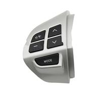 Bouton volant multifonction Pour Mitsubishi Lancer Pour Outlander ASX 2007-2011 Bouton Volant Multifonction Interrupteur Régulateur Vitesse(Silver Black-Left)