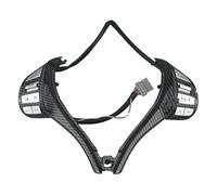 Bouton volant multifonction Pour Nissan Navara 2017-2021 Et Xterra Terra 2018-2020 : Commodo De Régulateur De Vitesse Bicolore (référence 25550-3TA3A)(Carbon fiber)