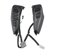 Bouton Volant Multifonction Pour Nissan Pour Tiida 2011-2015 Pour Versa 2014-2015 25550-3DA6A Commutateur De Régulateur Vitesse Boutons Volant(Carbon fiber)